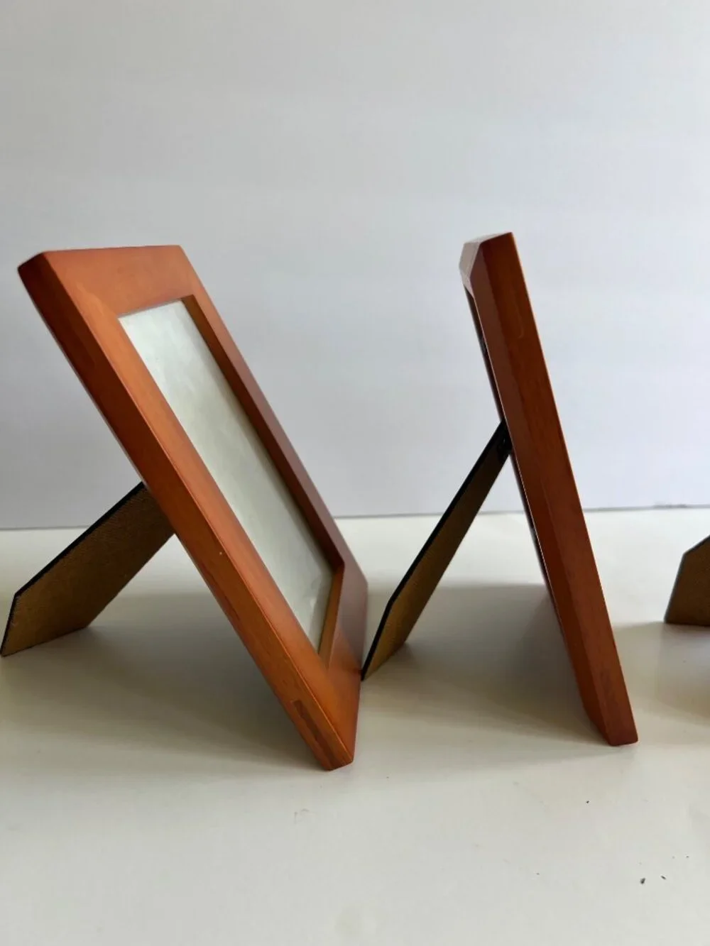 Vintage Wooden Picture Frame Set